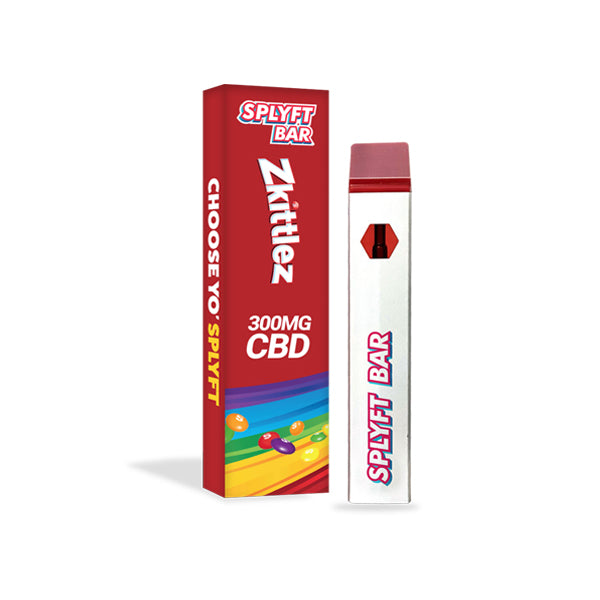 SPLYFT BAR 300mg Full Spectrum CBD Disposable Vape - 12 flavours - ScentiMelti Home Fragrance, Beauty & Gifts UK