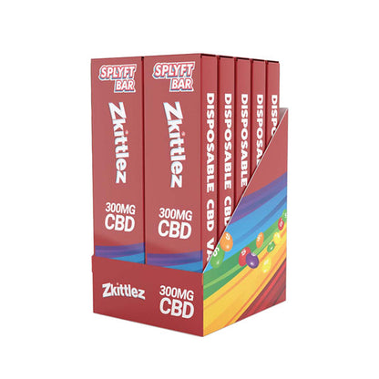 SPLYFT BAR 300mg Full Spectrum CBD Disposable Vape - 12 flavours - ScentiMelti Home Fragrance, Beauty & Gifts UK