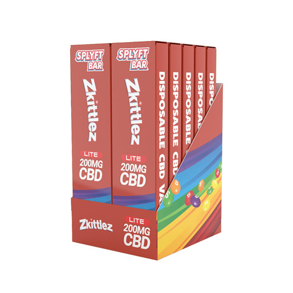 SPLYFT BAR LITE 200mg Full Spectrum CBD Disposable Vape - 12 flavours - ScentiMelti Home Fragrance, Beauty & Gifts UK