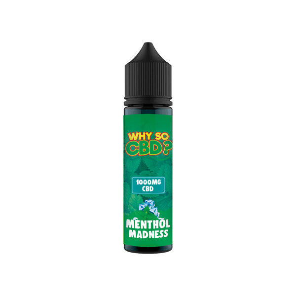 Why So CBD? 1000mg Full Spectrum CBD E-liquid 60ml The CBD Hut ScentiMelti Wax Melts