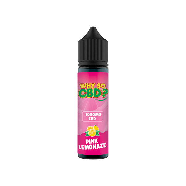 Why So CBD? 1000mg Full Spectrum CBD E-liquid 60ml The CBD Hut ScentiMelti Wax Melts