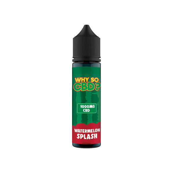 Why So CBD? 1000mg Full Spectrum CBD E-liquid 60ml The CBD Hut ScentiMelti Wax Melts