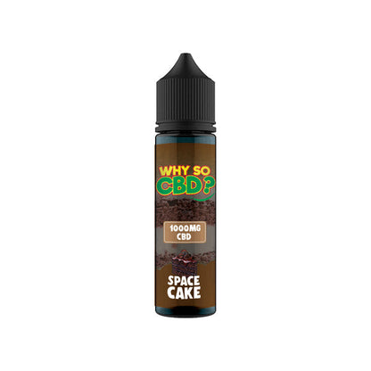 Why So CBD? 1000mg Full Spectrum CBD E-liquid 60ml The CBD Hut ScentiMelti Wax Melts