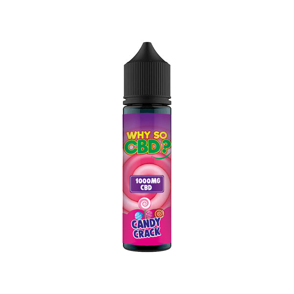 Why So CBD? 1000mg Full Spectrum CBD E-liquid 60ml The CBD Hut ScentiMelti Wax Melts