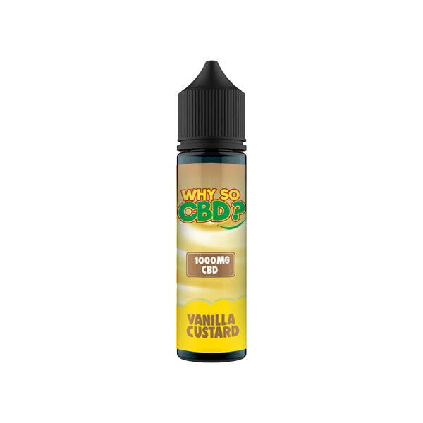 Why So CBD? 1000mg Full Spectrum CBD E-liquid 60ml The CBD Hut ScentiMelti Wax Melts