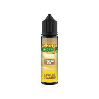 Why So CBD? 1000mg Full Spectrum CBD E-liquid 60ml The CBD Hut ScentiMelti Wax Melts