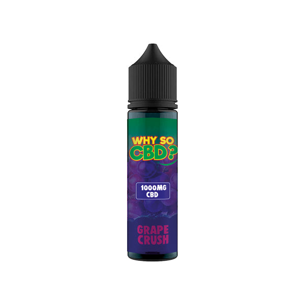 Why So CBD? 1000mg Full Spectrum CBD E-liquid 60ml The CBD Hut ScentiMelti Wax Melts