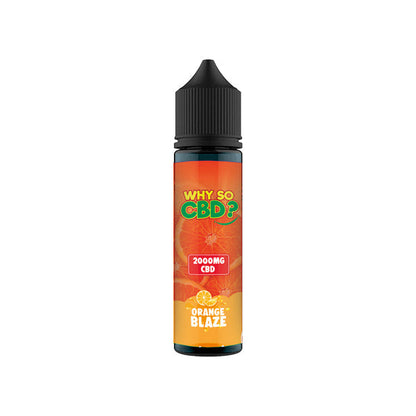 Why So CBD? 2000mg Full Spectrum CBD E-liquid 60ml The CBD Hut ScentiMelti Wax Melts