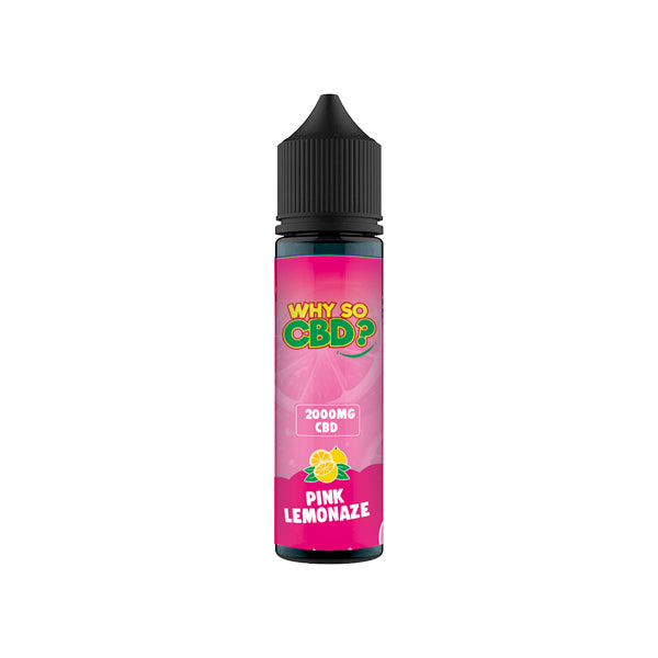 Why So CBD? 2000mg Full Spectrum CBD E-liquid 60ml The CBD Hut ScentiMelti Wax Melts