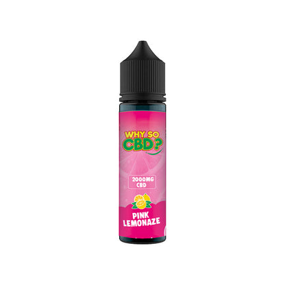 Why So CBD? 2000mg Full Spectrum CBD E-liquid 60ml The CBD Hut ScentiMelti Wax Melts