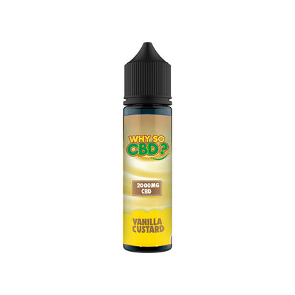 Why So CBD? 2000mg Full Spectrum CBD E-liquid 60ml The CBD Hut ScentiMelti Wax Melts