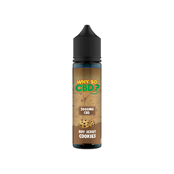 Why So CBD? 2000mg Full Spectrum CBD E-liquid 60ml The CBD Hut ScentiMelti Wax Melts