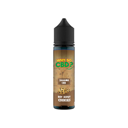 Why So CBD? 2000mg Full Spectrum CBD E-liquid 60ml The CBD Hut ScentiMelti Wax Melts