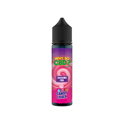 Why So CBD? 2000mg Full Spectrum CBD E-liquid 60ml The CBD Hut ScentiMelti Wax Melts