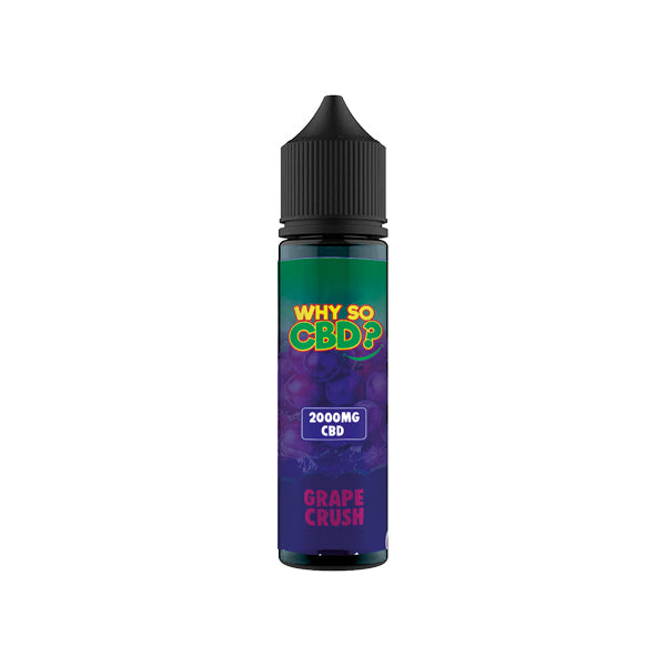 Why So CBD? 2000mg Full Spectrum CBD E-liquid 60ml The CBD Hut ScentiMelti Wax Melts