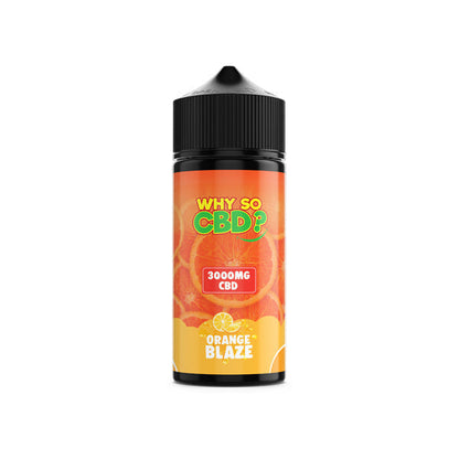 Why So CBD? 3000mg Full Spectrum CBD E-liquid 120ml The CBD Hut ScentiMelti Wax Melts