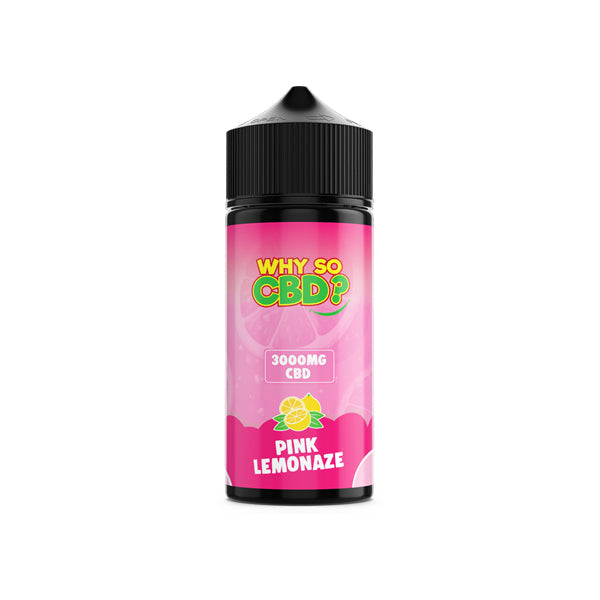 Why So CBD? 3000mg Full Spectrum CBD E-liquid 120ml The CBD Hut ScentiMelti Wax Melts