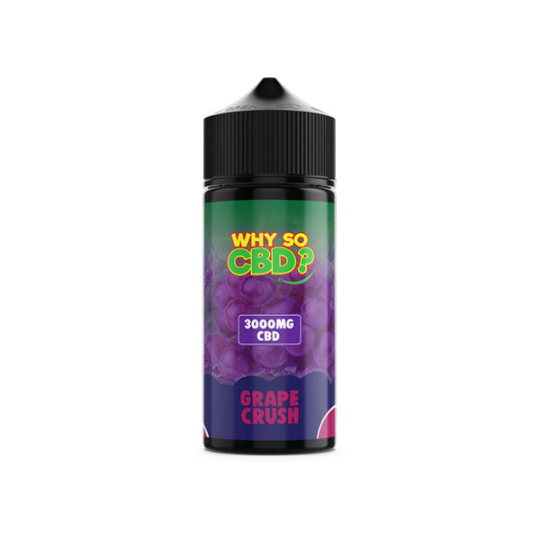 Why So CBD? 3000mg Full Spectrum CBD E-liquid 120ml The CBD Hut ScentiMelti Wax Melts