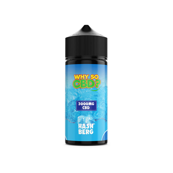 Why So CBD? 3000mg Full Spectrum CBD E-liquid 120ml The CBD Hut ScentiMelti Wax Melts