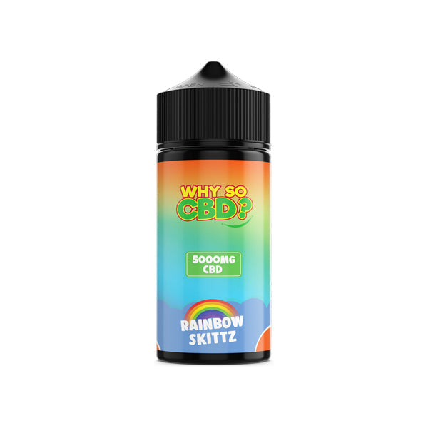 Why So CBD? 5000mg Full Spectrum CBD E-liquid 120ml The CBD Hut ScentiMelti Wax Melts