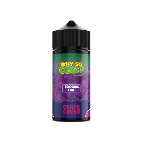 Why So CBD? 5000mg Full Spectrum CBD E-liquid 120ml The CBD Hut ScentiMelti Wax Melts