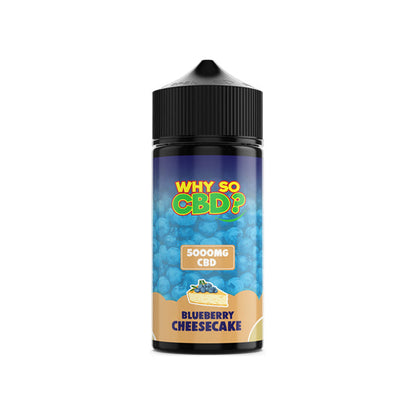 Why So CBD? 5000mg Full Spectrum CBD E-liquid 120ml The CBD Hut ScentiMelti Wax Melts