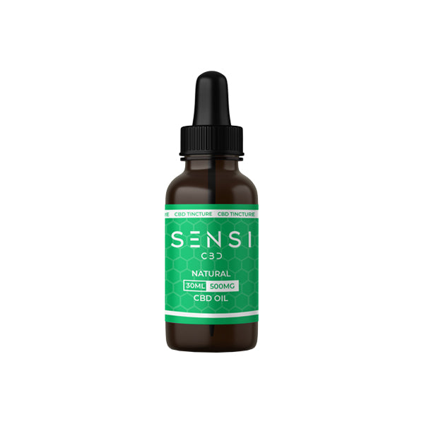 Sensi CBD 500mg CBD Broad-Spectrum Tinture Oil 30ml (BUY 1 GET 1 FREE) - ScentiMelti Home Fragrance, Beauty & Gifts UK