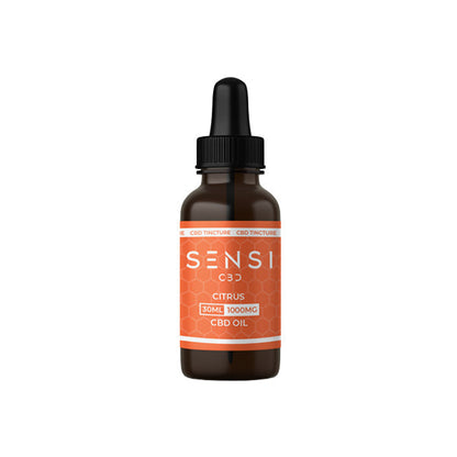 Sensi CBD 1000mg CBD Broad-Spectrum Tinture Oil 30ml (BUY 1 GET 1 FREE) - ScentiMelti Home Fragrance, Beauty & Gifts UK