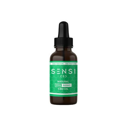 Sensi CBD 1500mg CBD Broad-Spectrum Tinture Oil 30ml (BUY 1 GET 1 FREE) - ScentiMelti Home Fragrance, Beauty & Gifts UK