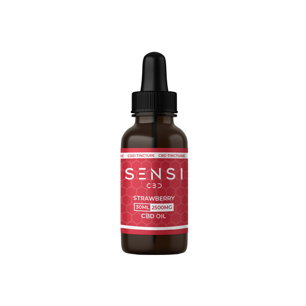 Sensi CBD 2500mg CBD Broad-Spectrum Tinture Oil 30ml (BUY 1 GET 1 FREE) - ScentiMelti Home Fragrance, Beauty & Gifts UK