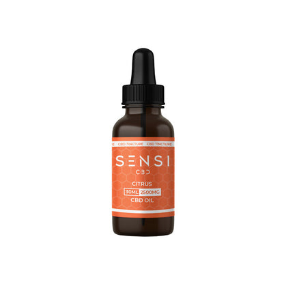 Sensi CBD 2500mg CBD Broad-Spectrum Tinture Oil 30ml (BUY 1 GET 1 FREE) - ScentiMelti Home Fragrance, Beauty & Gifts UK