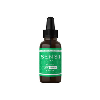 Sensi CBD 5000mg CBD Broad-Spectrum Tinture Oil 30ml (BUY 1 GET 1 FREE) - ScentiMelti Home Fragrance, Beauty & Gifts UK