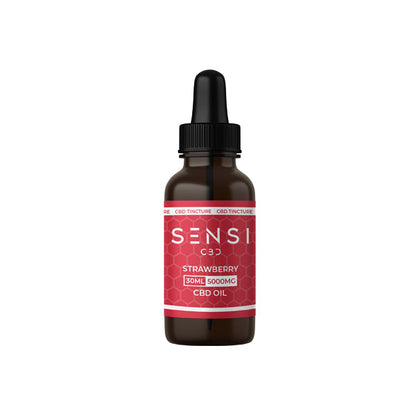 Sensi CBD 5000mg CBD Broad-Spectrum Tinture Oil 30ml (BUY 1 GET 1 FREE) - ScentiMelti Home Fragrance, Beauty & Gifts UK