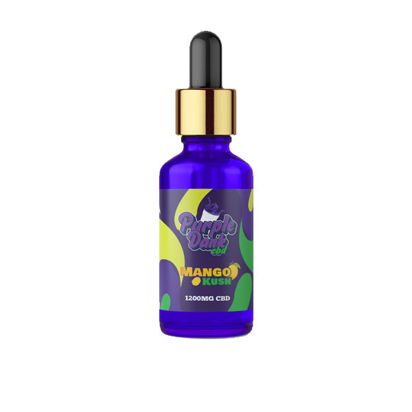 Purple Dank CBD 1200mg Flavoured Full-Spectrum CBD Oil 30ml (BUY 1 GET 1 FREE) - ScentiMelti Home Fragrance, Beauty & Gifts UK