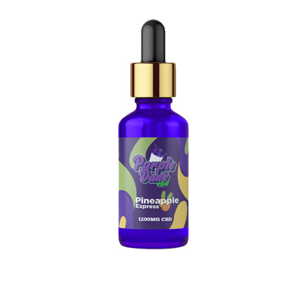 Purple Dank CBD 1200mg Flavoured Full-Spectrum CBD Oil 30ml (BUY 1 GET 1 FREE) - ScentiMelti Home Fragrance, Beauty & Gifts UK