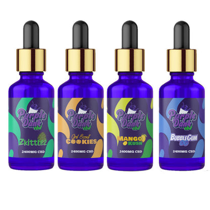 Purple Dank CBD 2400mg Flavoured Full-Spectrum CBD Oil 30ml (BUY 1 GET 1 FREE) - ScentiMelti Home Fragrance, Beauty & Gifts UK