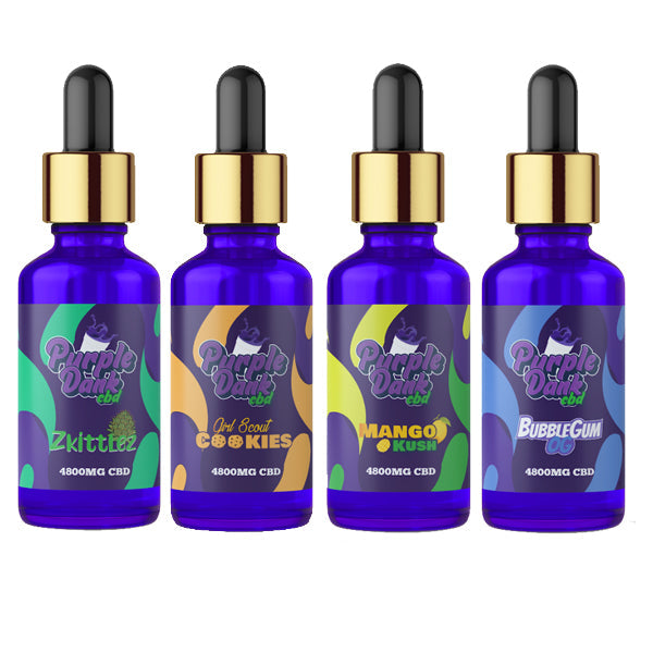 Purple Dank CBD 4800mg Flavoured Full-Spectrum CBD Oil 30ml (BUY 1 GET 1 FREE) - ScentiMelti Home Fragrance, Beauty & Gifts UK