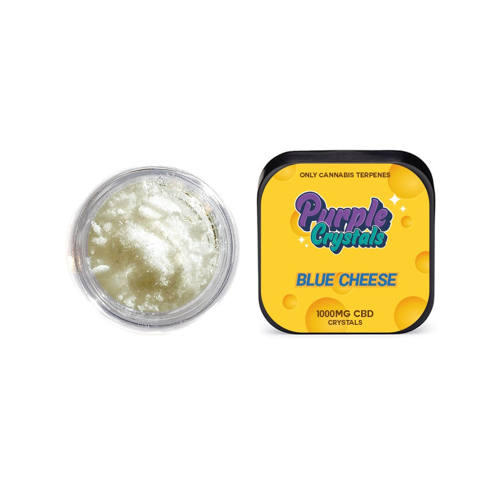 Purple Crystals by Purple Dank 1000mg CBD Crystals - Blue Cheese (BUY 1 GET 1 FREE) - ScentiMelti Home Fragrance, Beauty & Gifts UK