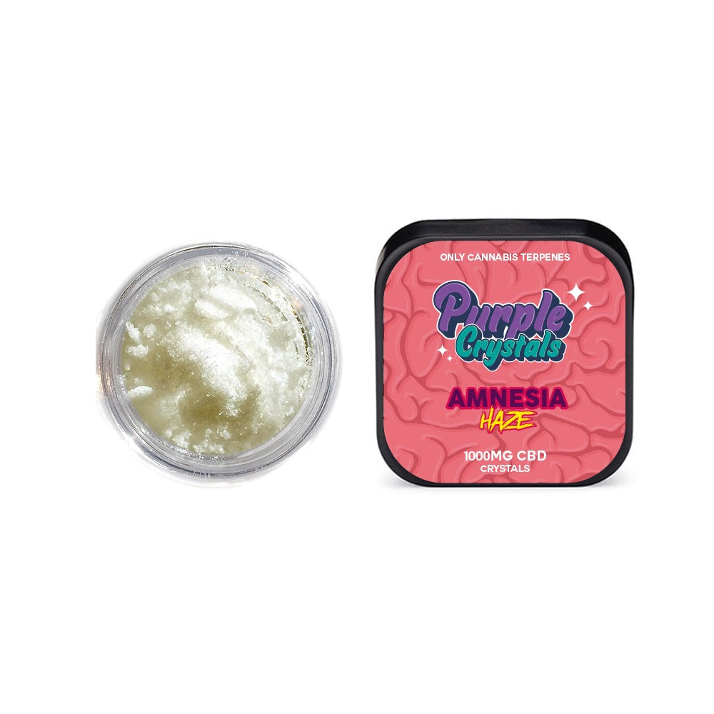 Purple Crystals by Purple Dank 1000mg CBD Crystals - Amnesia Haze (BUY 1 GET 1 FREE) - ScentiMelti Home Fragrance, Beauty & Gifts UK