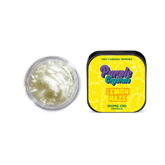 Purple Crystals by Purple Dank 1000mg CBD Crystals - Lemon Haze (BUY 1 GET 1 FREE) - ScentiMelti Home Fragrance, Beauty & Gifts UK