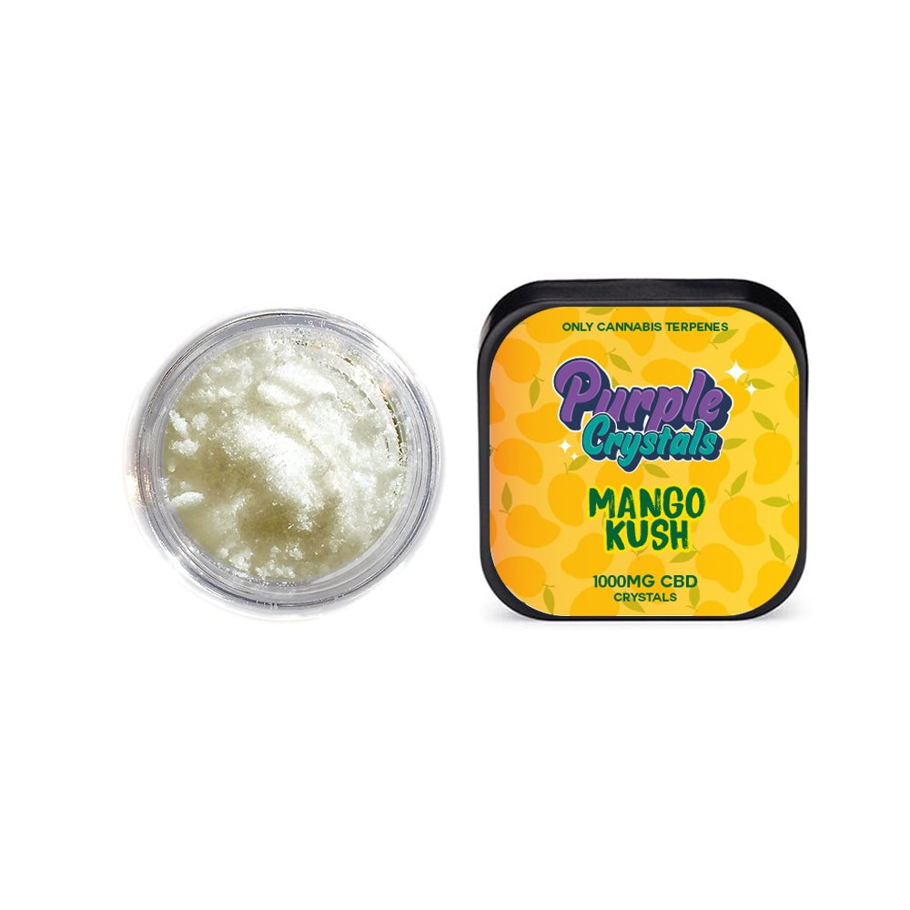 Purple Crystals by Purple Dank 1000mg CBD Crystals - Mango Kush (BUY 1 GET 1 FREE) - ScentiMelti Home Fragrance, Beauty & Gifts UK