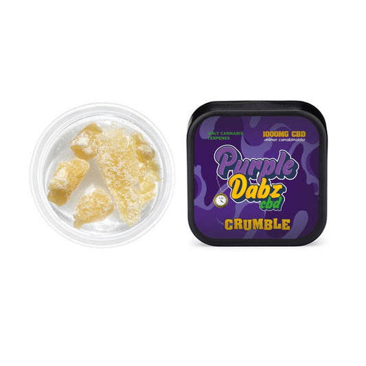 Purple Dabz by Purple Dank 1000mg CBD Crumble - Original (BUY 1 GET 1 FREE) - ScentiMelti Home Fragrance, Beauty & Gifts UK