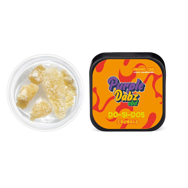 Purple Dabz by Purple Dank 1000mg CBD Crumble - DO-SI-DOS (BUY 1 GET 1 FREE) - ScentiMelti Home Fragrance, Beauty & Gifts UK