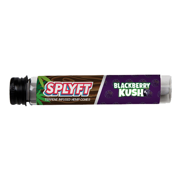 SPLYFT Cannabis Terpene Infused Hemp Blunt Cones – Blackberry Kush (BUY 1 GET 1 FREE) - ScentiMelti Home Fragrance, Beauty & Gifts UK