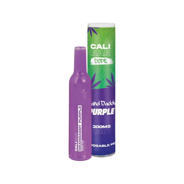 CALI BAR DOPE 300mg Full Spectrum CBD Disposable Vape - Terpene Flavoured - ScentiMelti Home Fragrance, Beauty & Gifts UK