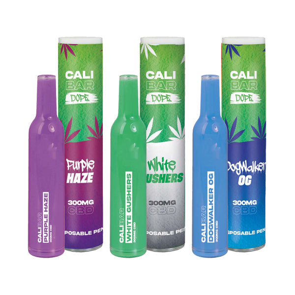 CALI BAR DOPE 300mg Full Spectrum CBD Disposable Vape - Terpene Flavoured - ScentiMelti Home Fragrance, Beauty & Gifts UK