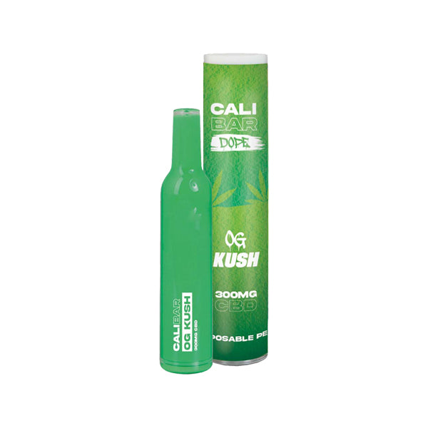 CALI BAR DOPE 300mg Full Spectrum CBD Disposable Vape - Terpene Flavoured - ScentiMelti Home Fragrance, Beauty & Gifts UK