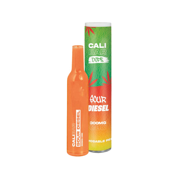 CALI BAR DOPE 300mg Full Spectrum CBD Disposable Vape - Terpene Flavoured - ScentiMelti Home Fragrance, Beauty & Gifts UK