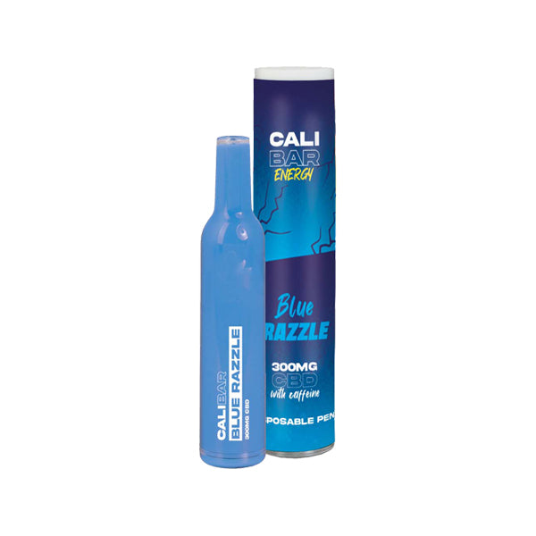 CALI BAR ENERGY with Caffeine Full Spectrum 300mg CBD Disposable Vape (Multipack x10) - ScentiMelti Home Fragrance, Beauty & Gifts UK