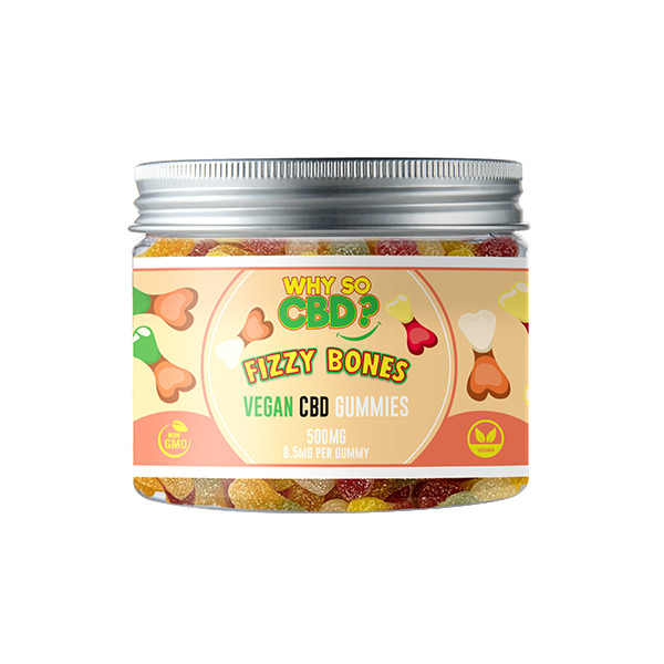 Why So CBD? 500mg Broad Spectrum CBD Small Vegan Gummies - 11 Flavours - ScentiMelti Home Fragrance, Beauty & Gifts UK